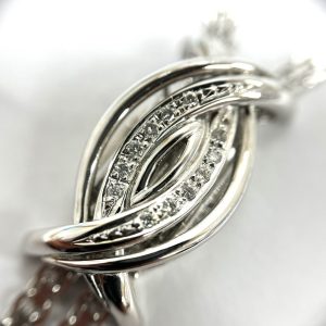 K18WG ネックレス