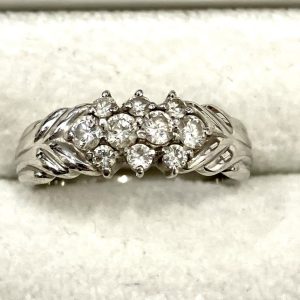 Pt900 0.45ct ダイヤモンドリング