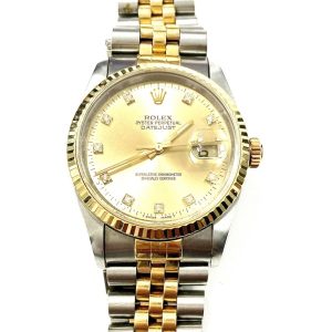 ROLEX デイトジャスト 10Pダイヤ 16233