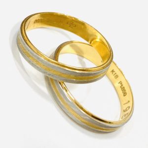 K18/Pt850 コンビリング