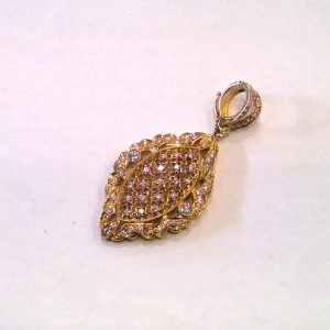 K18メレダイヤ付きトップ