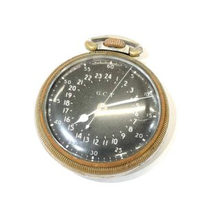 ハミルトン 懐中時計 G.C.T 24時間表記 不動