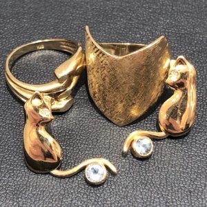 K18 / リング イヤリング