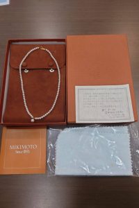 MIKIMOTO ネックレス