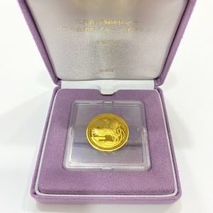 御即位記念1万円金貨お買取致しました買取専門店さすがや立川南口店