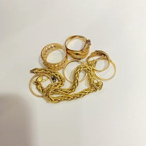 金のアクセサリーお買取致しました買取専門店さすがや立川南口店