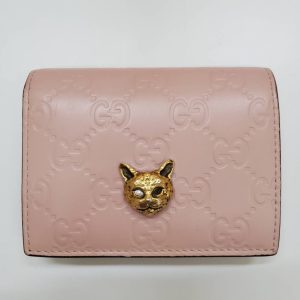 ジャンク GUCCI リネアキャット サイフ ブランド品