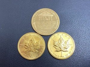 K24 メイプルリーフ金貨