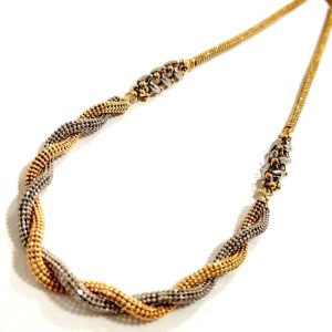 K18Pt900 コンビネックレス アクセサリー