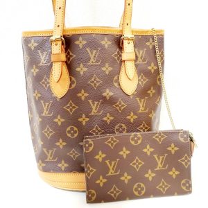 LOUIS VUITTON ルイヴィトン モノグラム バケットPM
