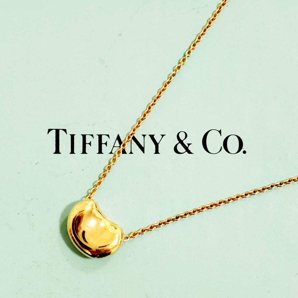 Tiffany&Co. ティファニー K18 ビーンズ ネックレス