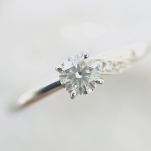 Pt950 ダイヤモンド 0.27Ct リング