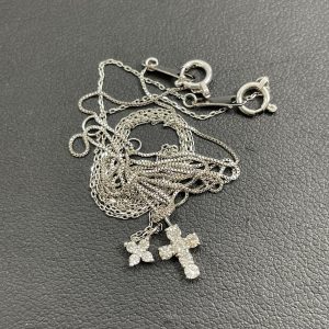 Pt850 ネックレス / K18WG ネックレス