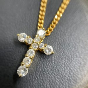 K18 ダイヤモンド ネックレス