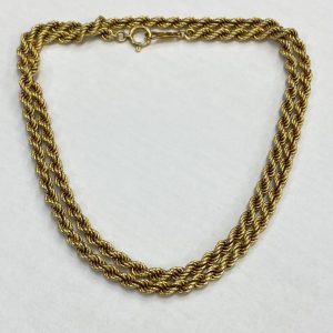 K18 チェーンネックレス 18金 750