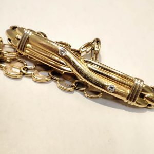K18 18金 ダイヤブレスレット