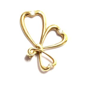 K18 ダイヤモンド ネックレス トップ