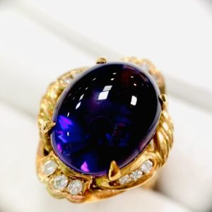 K18 リング アメジスト11.85ct