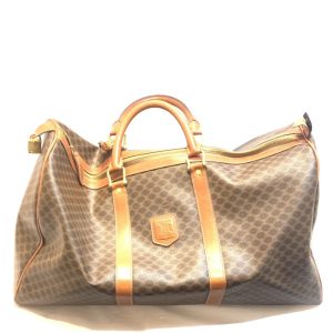 CELINE マカダム ボストンバッグ