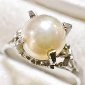 Pt900(プラチナ900) パールリング