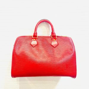LOUIS VUITTON ルイヴィトン スピーディー25 ハンドバック エピ カスティリアンレッド
