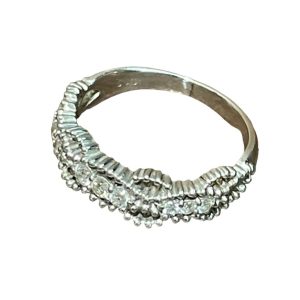 Pt900 メレダイヤリング