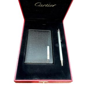 カルティエ サントス ボールペン＆カードケースセット
