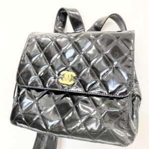 CHANEL シャネル マトラッセ エナメル リュック