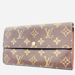 Louis Vuitton　長財布　モノグラム　ポルトモネ　クレディ