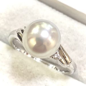 Pt900 パールリング