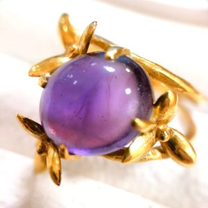 K18(18金) アメジストリング