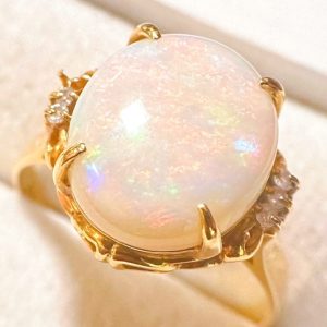 K18(18金) オパールリング
