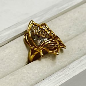 K18 Pt900 コンビリング