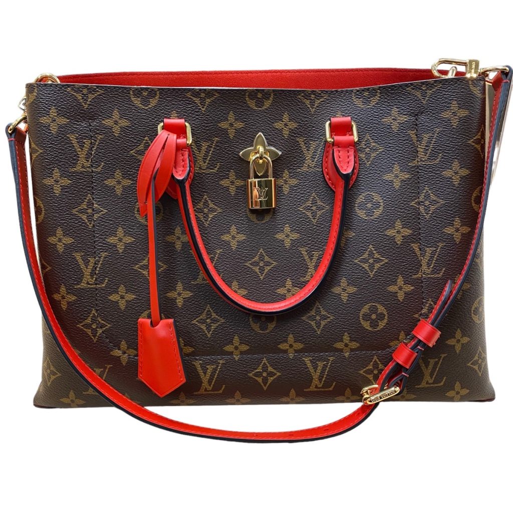 ルイヴィトン　Louis Vuitton　モノグラム　フラワートート