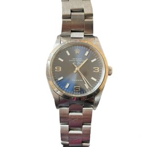 ROLEX ロレックス 14000 エアキング ブルー369文字盤 A番 SS AT