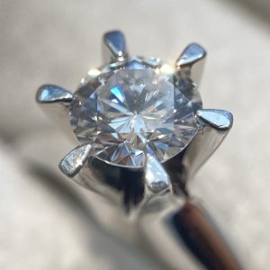 Pt900 0.616ct ダイヤモンドリング 貴金属 プラチナ 900