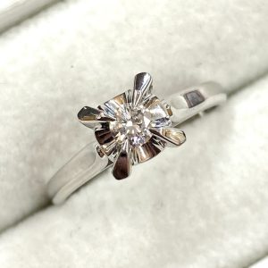 Pt900 プラチナ900 ダイヤモンド リング