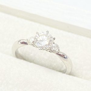 0.539ct ダイヤ Pt900 リング