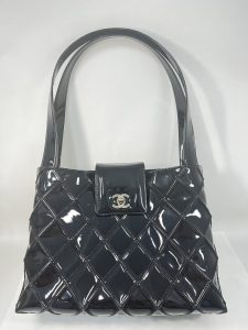CHANEL シャネル ビコローレ エナメルバッグ