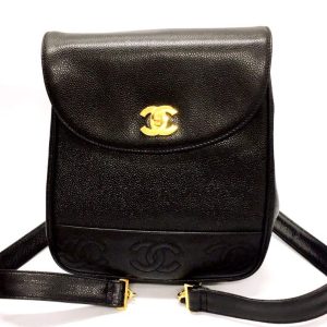 CHANEL シャネル キャビアスキン ミニリュック