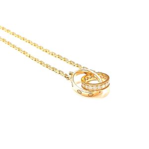Cartier カルティエ K18 ベビーラブ ネックレス
