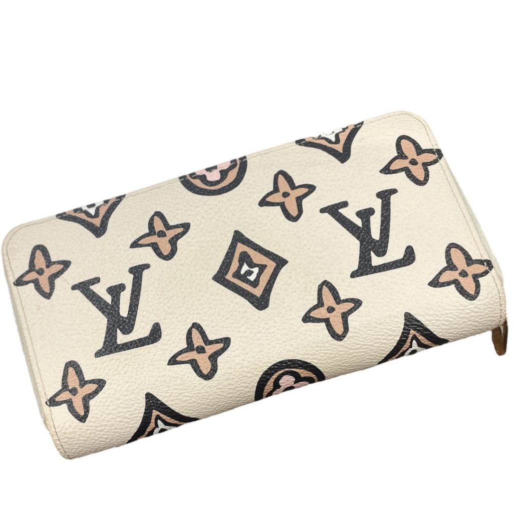 LOUIS VUITTON ルイヴィトン ワイルドアットハート 長財布 ジッピーウォレット モノグラム クレーム ベージュ  コレクションM80676の買取実績 | 買取専門店さすがや