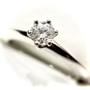 ティファニー Pt950 メレダイヤ リング