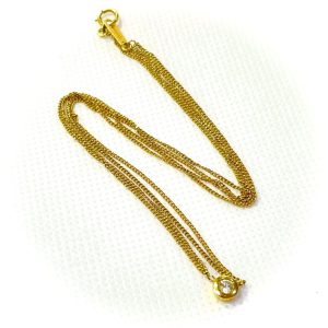 K18 メレダイヤ ネックレス