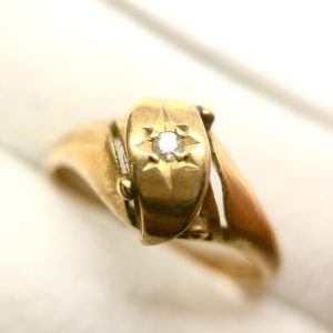 K18 メレダイヤ リング