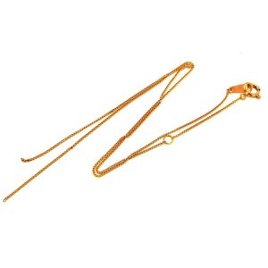 K18 チェーンネックレス