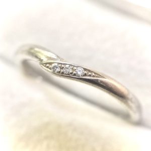 Pt950 メレダイヤ リング