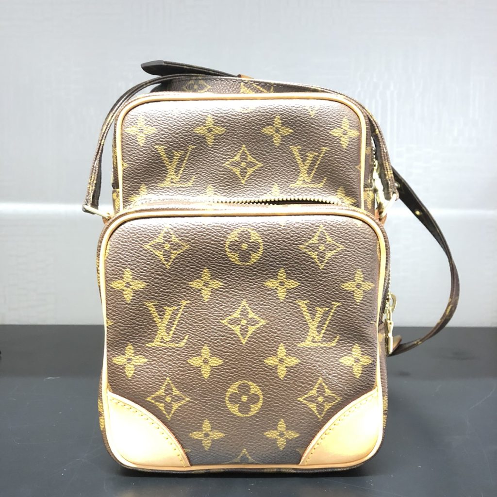 美品】ルイヴィトン モノグラム アマゾン M45236 ブラウン（極美品  