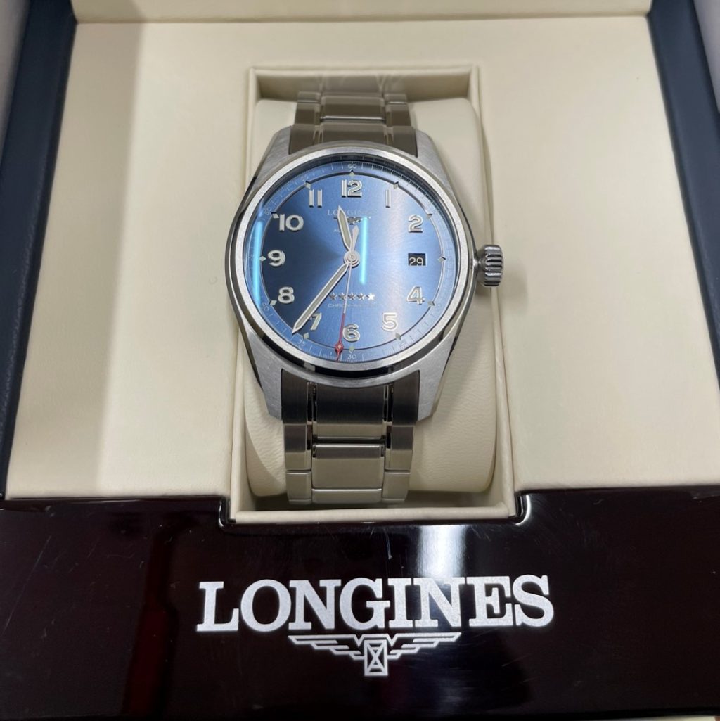ロンジン スピリット Ref.L3.810.4.93.6 新品 ブルー （LONGINES  