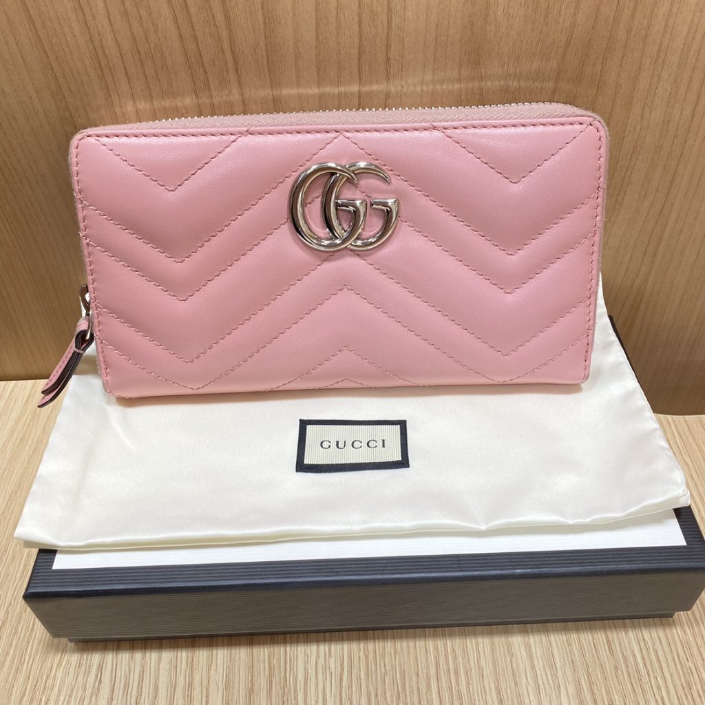 GUCCI グッチ GGマーモント 長財布 443123の買取実績 | 買取専門店さすがや